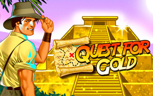 Играйте в игровой автомат Quest for Gold в онлайн казино