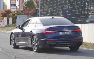 Фотошпионы показали Audi A6 без камуфляжа