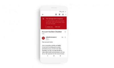 Мобильная версия Gmail меняет внешний вид